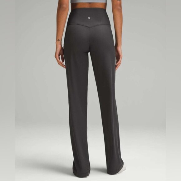 Lululemon Align Ribbed High-Rise Wide-Leg Pant *Tall Graphite Grey 36” Inseam - Picture 7 of 12